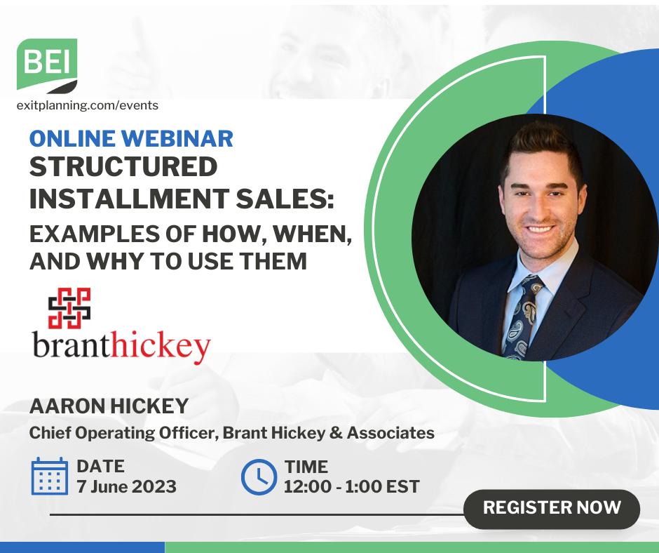 Brant Hickey Webinar